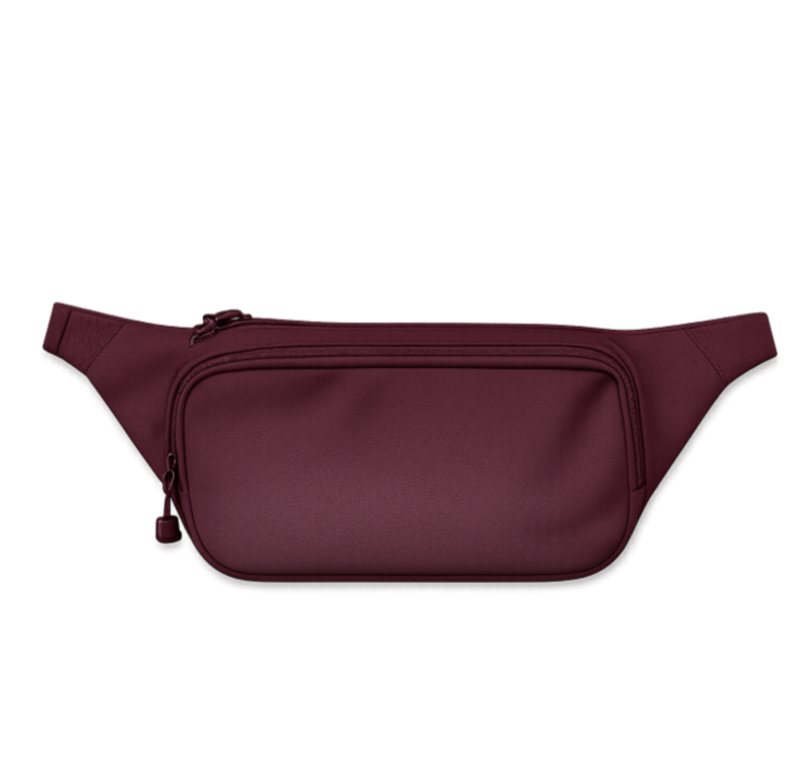 Сумка поясная 124, Бордовый,  (66)  (ONE SIZE)