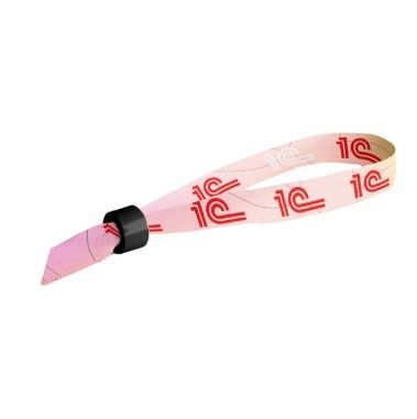 Браслет с брендированием, ткань