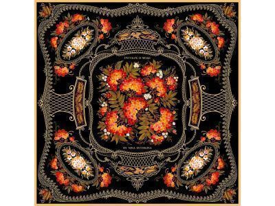 Платок «Тагильский поднос»