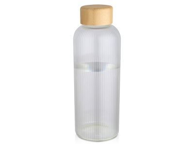 Стеклянная бутылка с бамбуковой крышкой «Mirage»