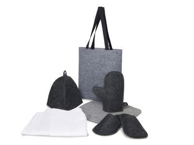 Банный набор с килтом «Healing», мужской