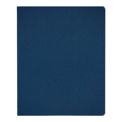 Еженедельник Urban Cambric  A4, синий, недатированный, в полугибкой обложке