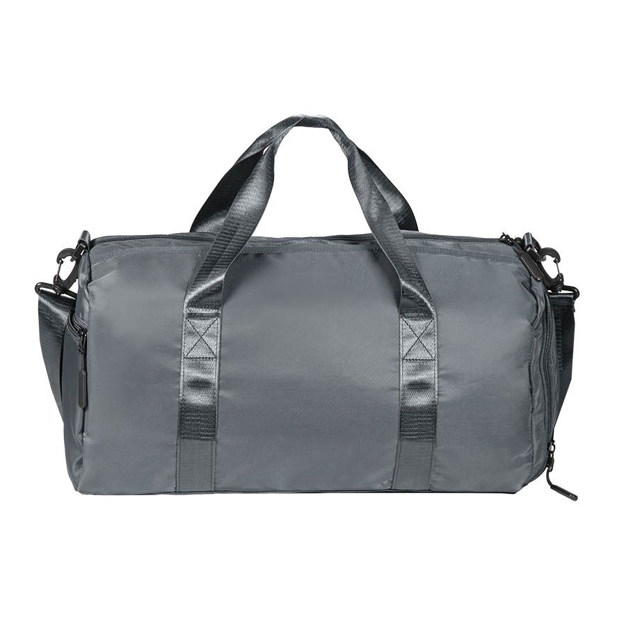 Сумка спортивная "Gym"; серая; 45х21х20 см; полиэстер