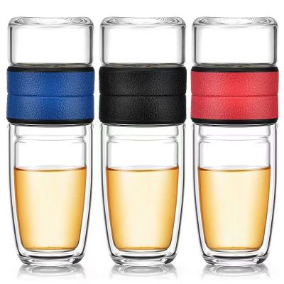 Бутылка с инфузером для чая, 500 мл (цвета на выбор)