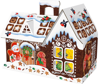 Набор конфет "Коттедж пряничный", 400 г