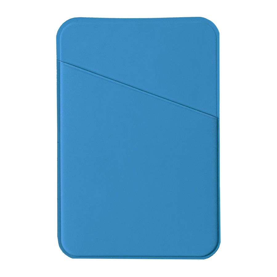 Чехол для карты на телефон Simply, самоклеящийся 65 х 97 мм, голубой, PU 