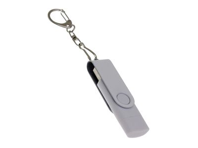 USB 3.0- флешка на 32 Гб с поворотным механизмом и дополнительным разъемом Type-C