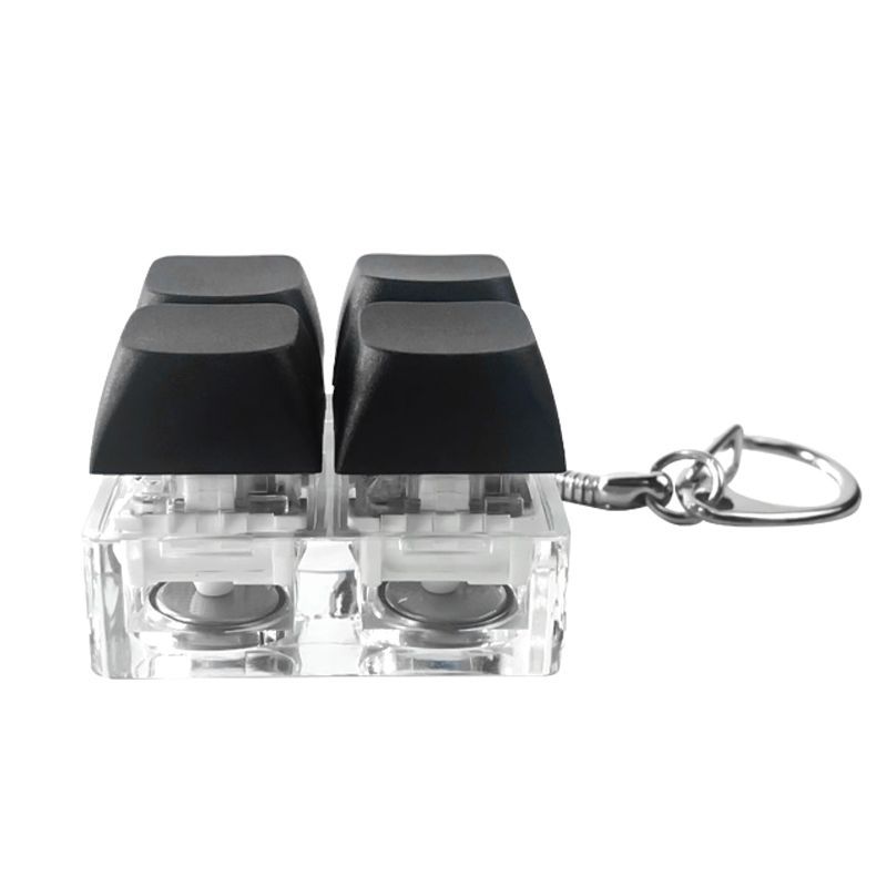 Брелок Press Anti Stress с LED подсветкой, черный