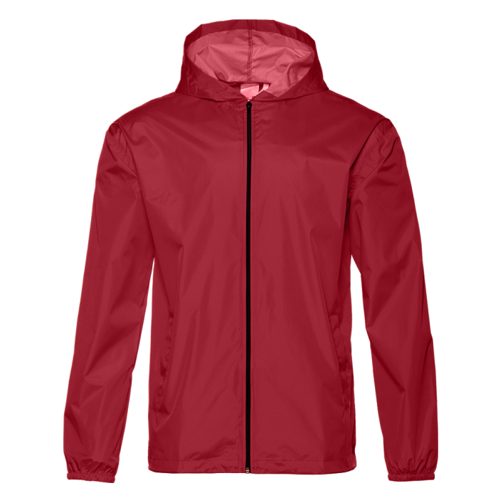 Ветровка унисекс STAN дюспо 210T, 85, 59, Бордовый,  (66)  (56/XXXL)