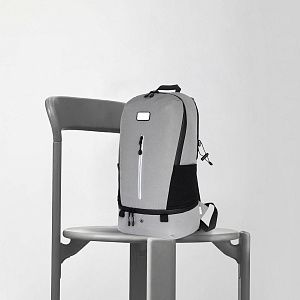 Рюкзак Nomad для ноутбука 15.6'' из водостойкого переработанного пластика с изотермическим отделением, цвет: серый