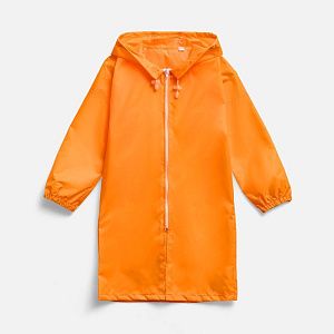 Дождевик детский Rainman Kids, оранжевый неон, размер 10-12 лет (134–150 см)