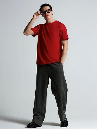 Футболка унисекс Streetwise, красная, размер 4XL