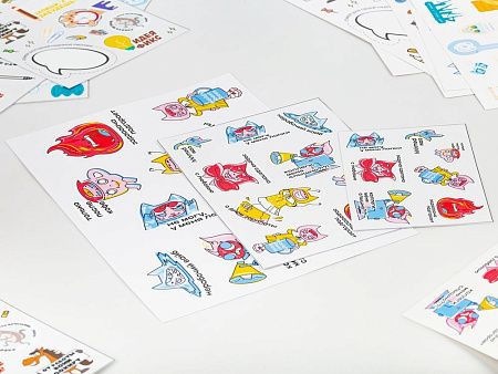 Наклейки UV-DTF Stiker Pack на заказ, S