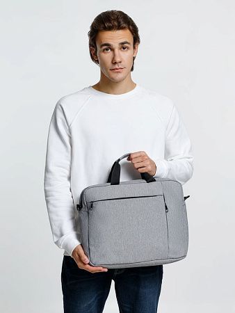 Сумка для ноутбука Oneworld, серая