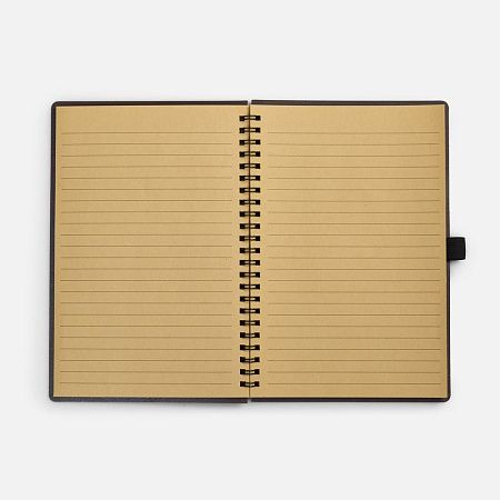 Блокнот на спирали Coffeist, коричневый