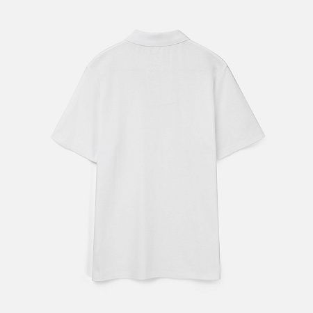 Рубашка поло унисекс Tervise, белая, размер S