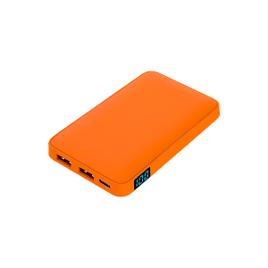 Внешний аккумулятор с подсветкой Ancor 5000 mAh, оранжевый