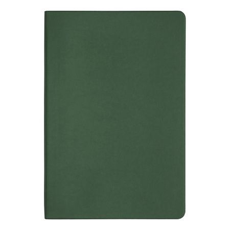 Ежедневник Flexy Soft А5, зеленый, недатированный, в гибкой обложке