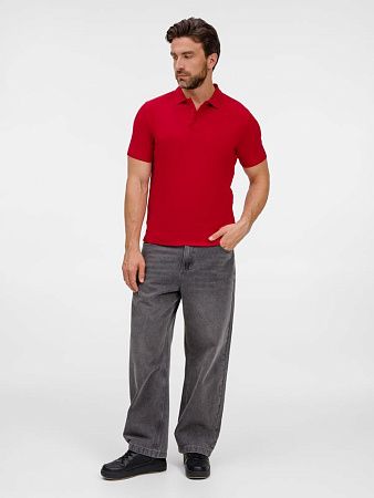 Рубашка поло унисекс Tervise, красная, размер XXL