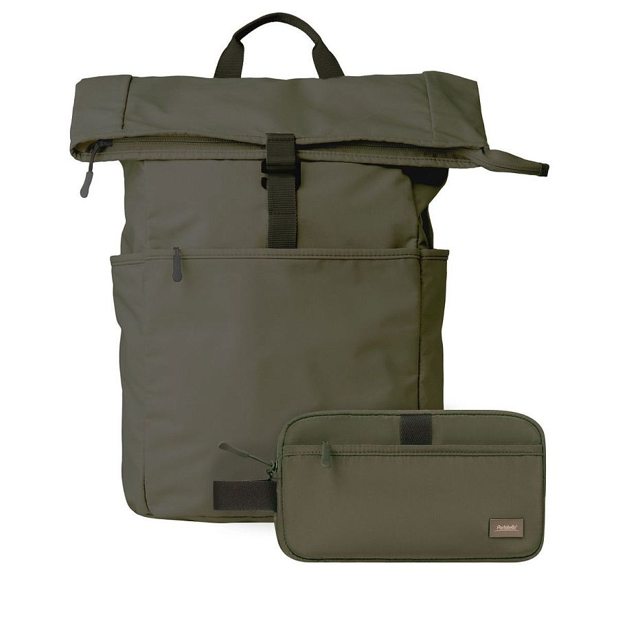 Подарочный набор Бостон (Boston) + дорожная косметичка, зеленый