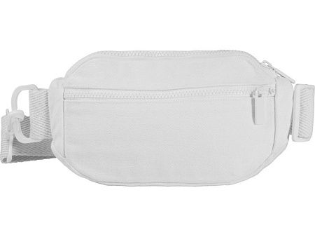 Сумка через плечо «Кресент» из переработанного хлопка 500 г/м2