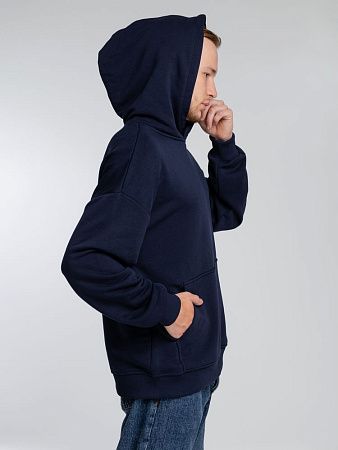 Худи оверсайз Kulonga Comfort, темно-синее, размер XS/S