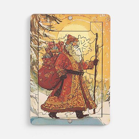 Пазл фигурный «Дед Мороз»