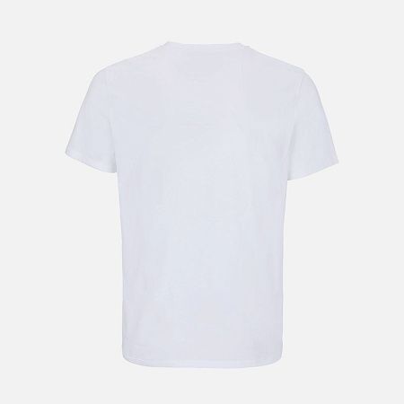 Футболка унисекс Lyam, белая (белоснежная), размер XS