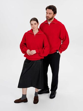 Джемпер Siluetti Birne, красный, размер L/XL