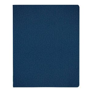 Еженедельник Urban Cambric  A4, синий, недатированный, в полугибкой обложке