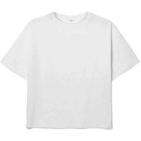 Футболка детская оверсайз Teezer, белая, размер 8 лет (122-128 см)