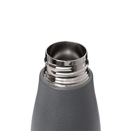 Термобутылка вакуумная герметичная Bosca, серая