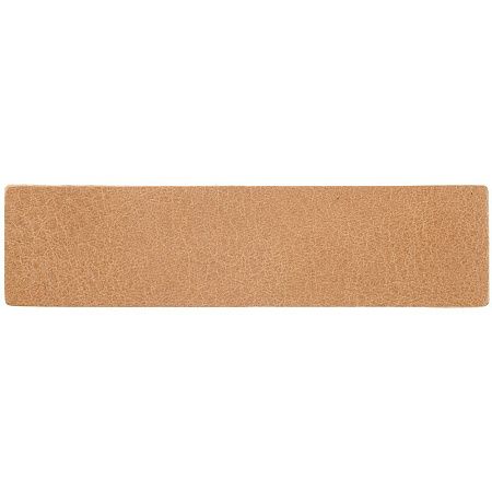 Лейбл кожаный Pasek, S, бежевый