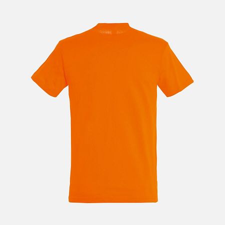 Футболка унисекс Titan, оранжевая, размер XS