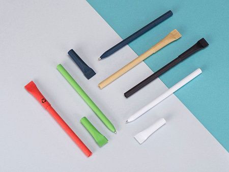 Ручка из переработанной бумаги с колпачком "Recycled"