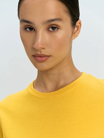 Футболка унисекс Regent 150, желтая, размер XXS