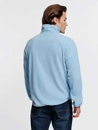 Куртка флисовая унисекс Fliska, голубая, размер XL/2XL
