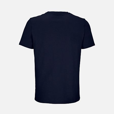 Футболка унисекс Lyam, темно-синяя, размер XXL