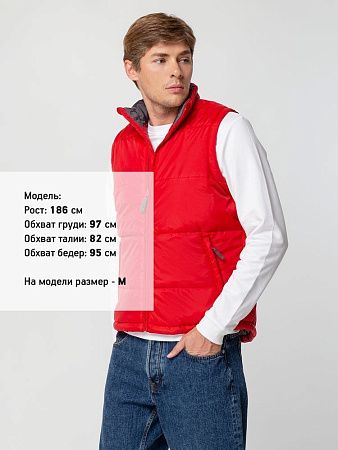 Жилет Warm красный, размер 5XL