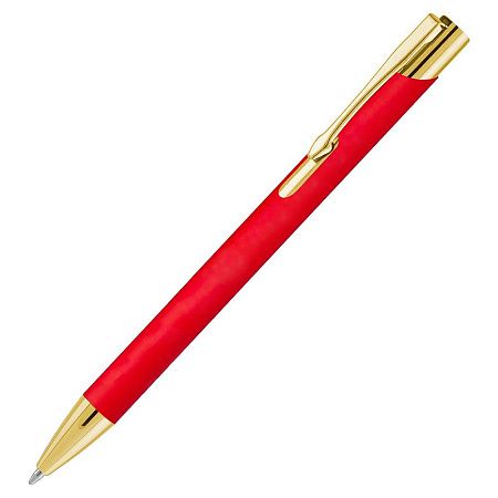 Набор подарочный Solution Duo (ежедневник City Nebraska, ручка Legend Soft Touch Mirror Gold), красный