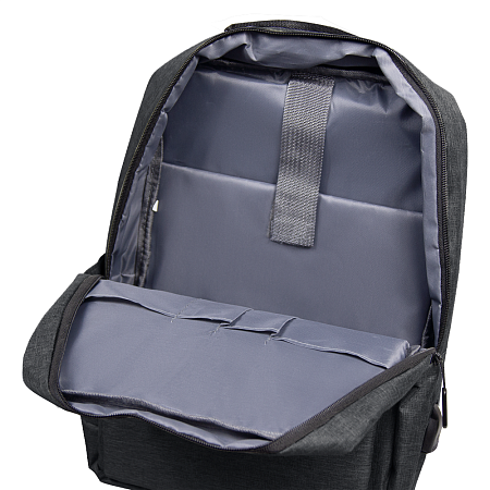 Городской рюкзак Rainfall с отделением для ноутбука, черный