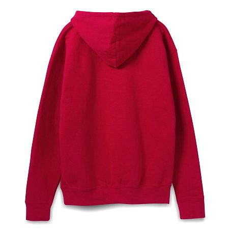 Толстовка с капюшоном Slam 320, красная, размер XS