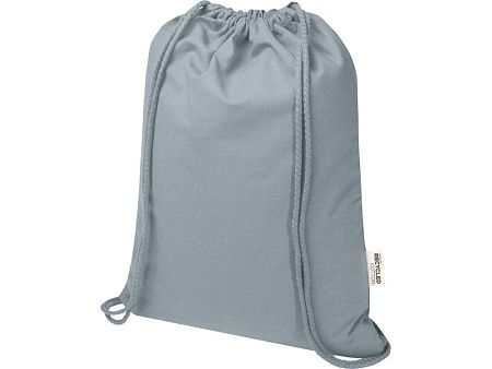 Рюкзак-мешок «Орегон Блэнд» из переработанного хлопка 140 г/м2