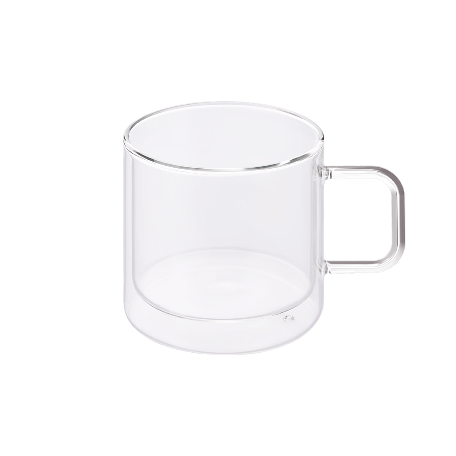 Кружка стеклянная с двойными стенками Luna