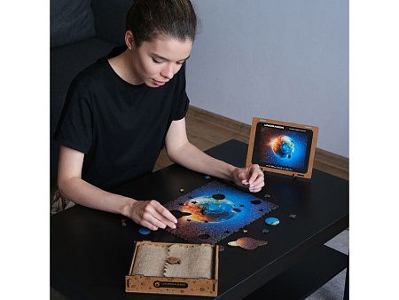 Деревянный пазл «Earth»