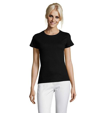 Футболка женская Regent Women, черная, размер XL