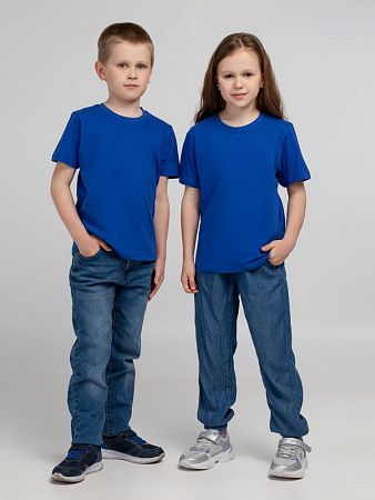 Футболка детская Regent Kids 150, ярко-синяя (royal), размер 12 лет (142-152 см)
