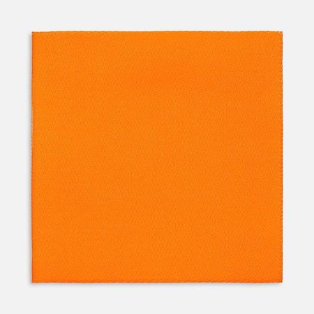 Лейбл тканевый Epsilon, L, оранжевый неон