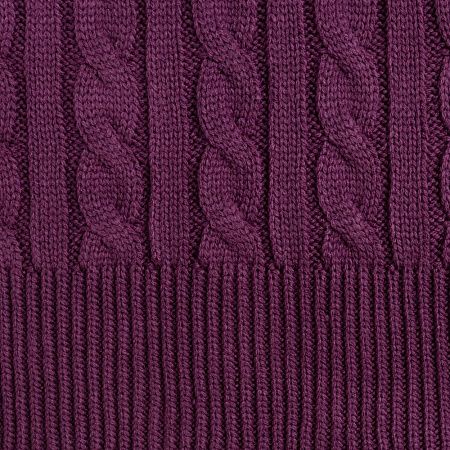 Шарф Heat Trick, баклажановый