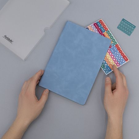 Ежедневник Verona недатированный, голубой